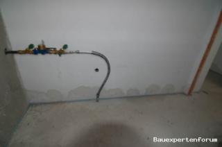 Feuchte Wand Am Sockelbereich Im Keller