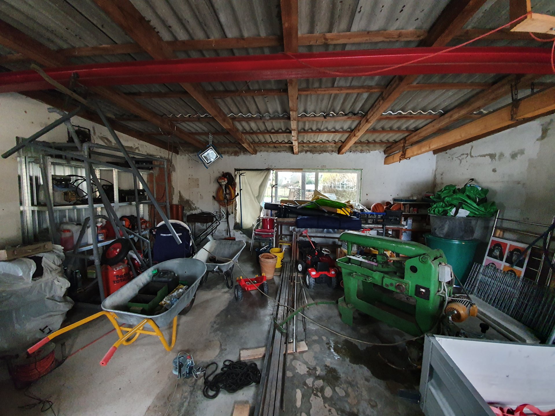 Decke in Garage abhängen