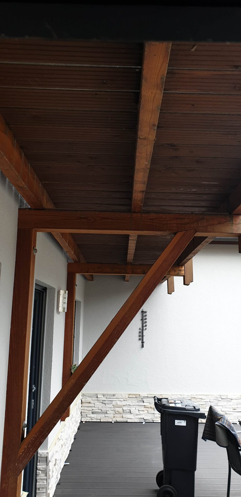 Bodenaufbau Holzbalkon