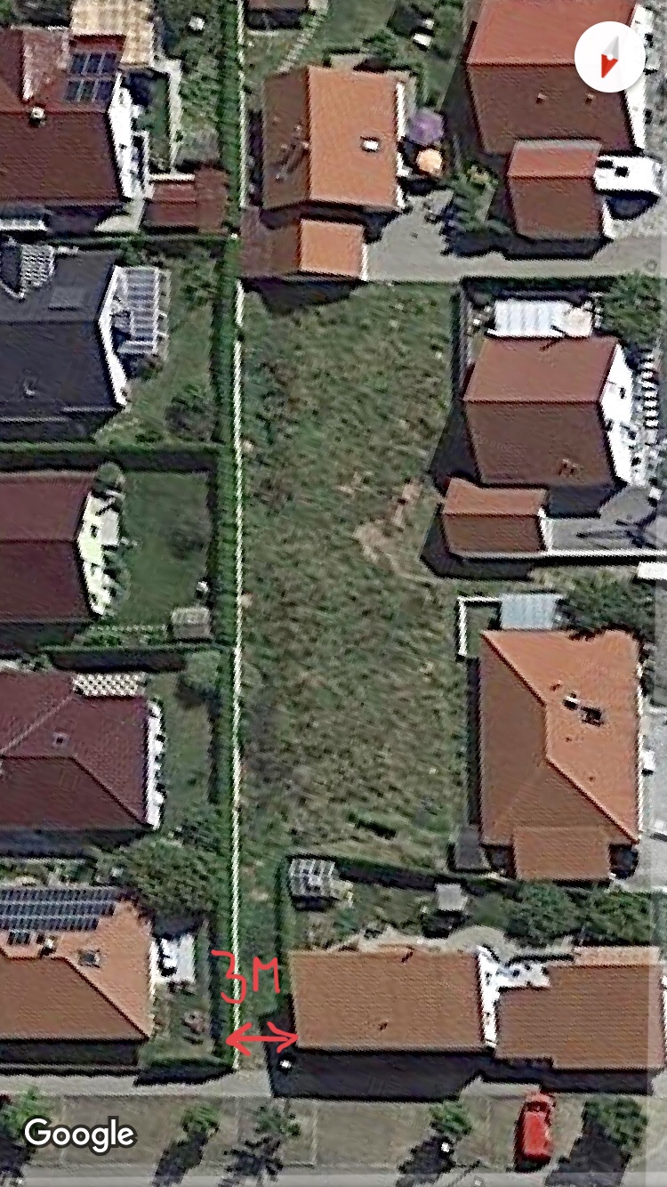 Grundstück Enge Zufahrt Bauen möglich?