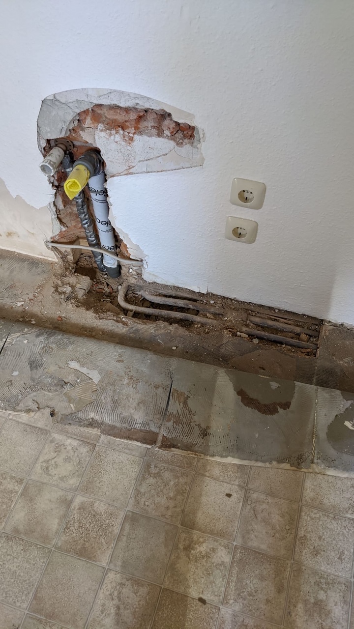 WandWiederherstellung nach Wasserschaden