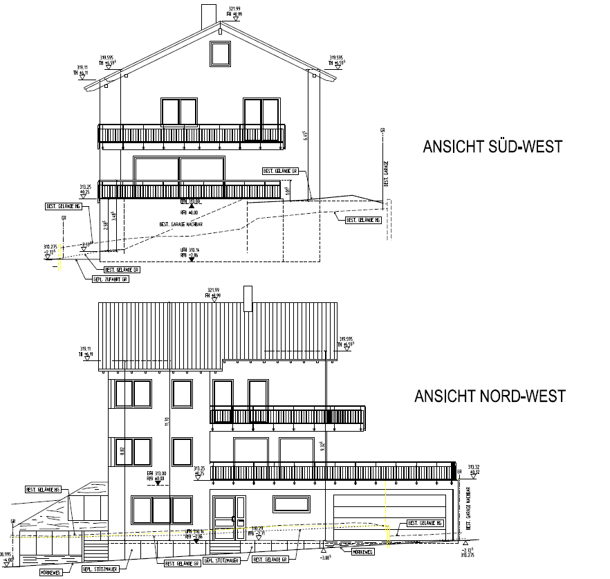 Baufenster Und 2 5 Meter Zum Nachbar