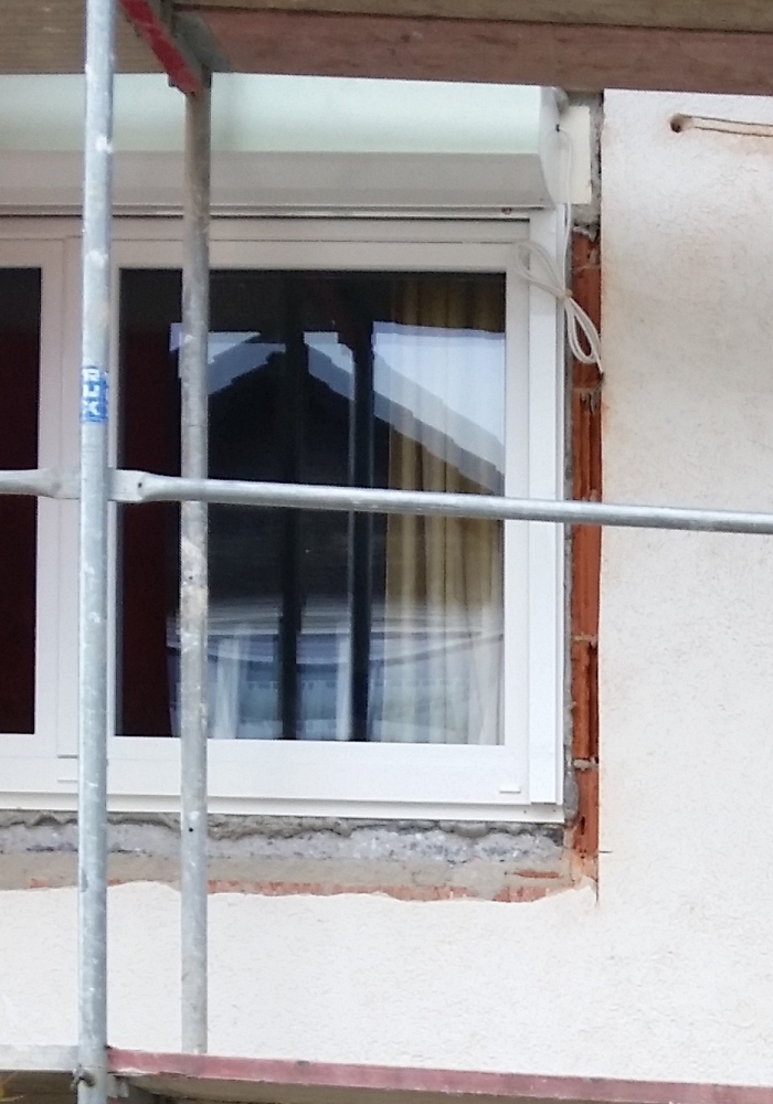 Anschlussfuge Pu schaum Fenster Spaltmaß maximal