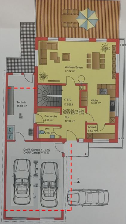 Grundrissplanung Stadtvilla Auf Einem Schmalen Grundstuck