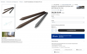 2025-05-26 18_34_46-hanit® Rundpfosten mit Spitze Ø 12 cm.png