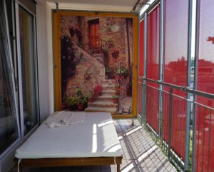 Schallschutz am Balkon (zum Nachbar)