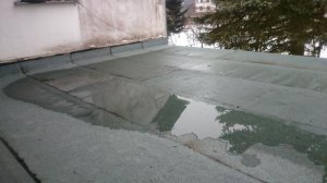 Akute Frage: 35m² Balkonterrasse (Flachdach) ohne Gefälle ...