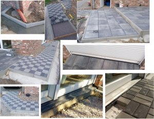 Klinker mit Noppenbahn zum Erdreich abgrenzen?