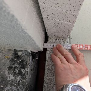 Maße Garagenanschluss rechte Seite