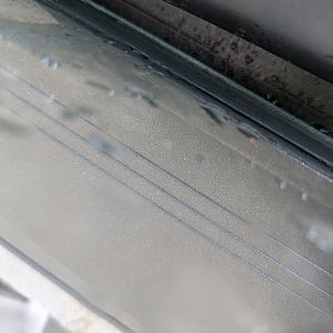 Dichtung unter Glas