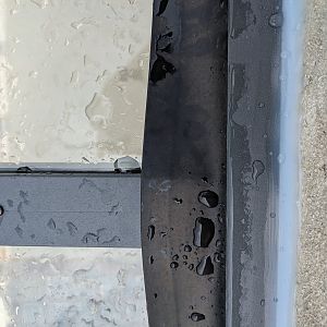 Dichtung über Glas