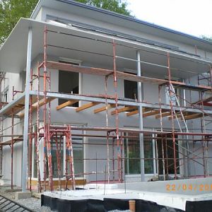 fasade fertig gestellt