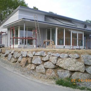 fasade fertig gestellt