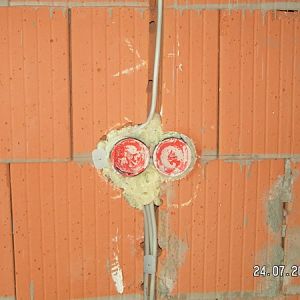 Steckdosen und Schalter in Schaum 2