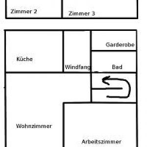Zimmeraufteilung