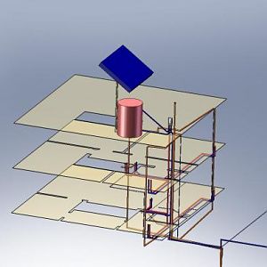 Passivhaus Würzburg - Wasserinstallation 03