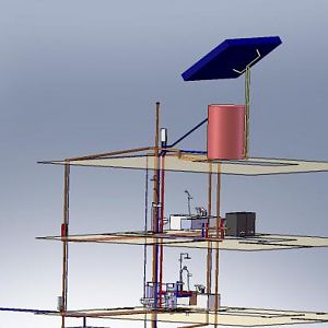 Passivhaus Würzburg - Wasserinstallation 05