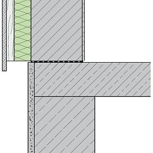 Aufbau thermoputz