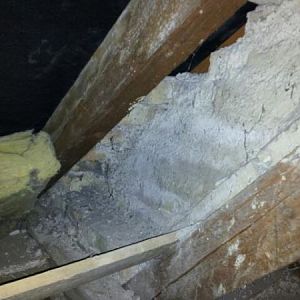 Gaubenwand ungedämmt 1