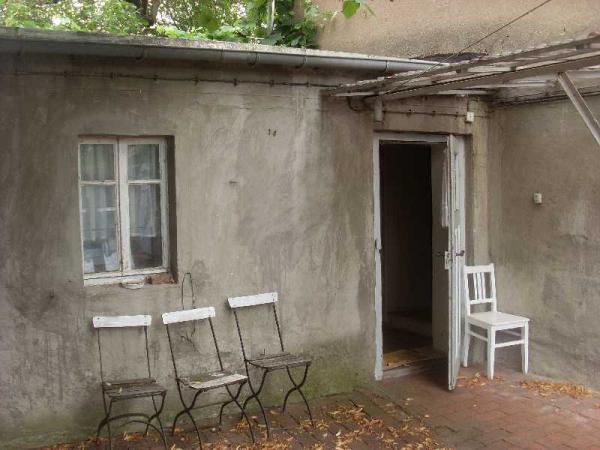 Der sagenumwobene Anbau. Künftig die Küche.