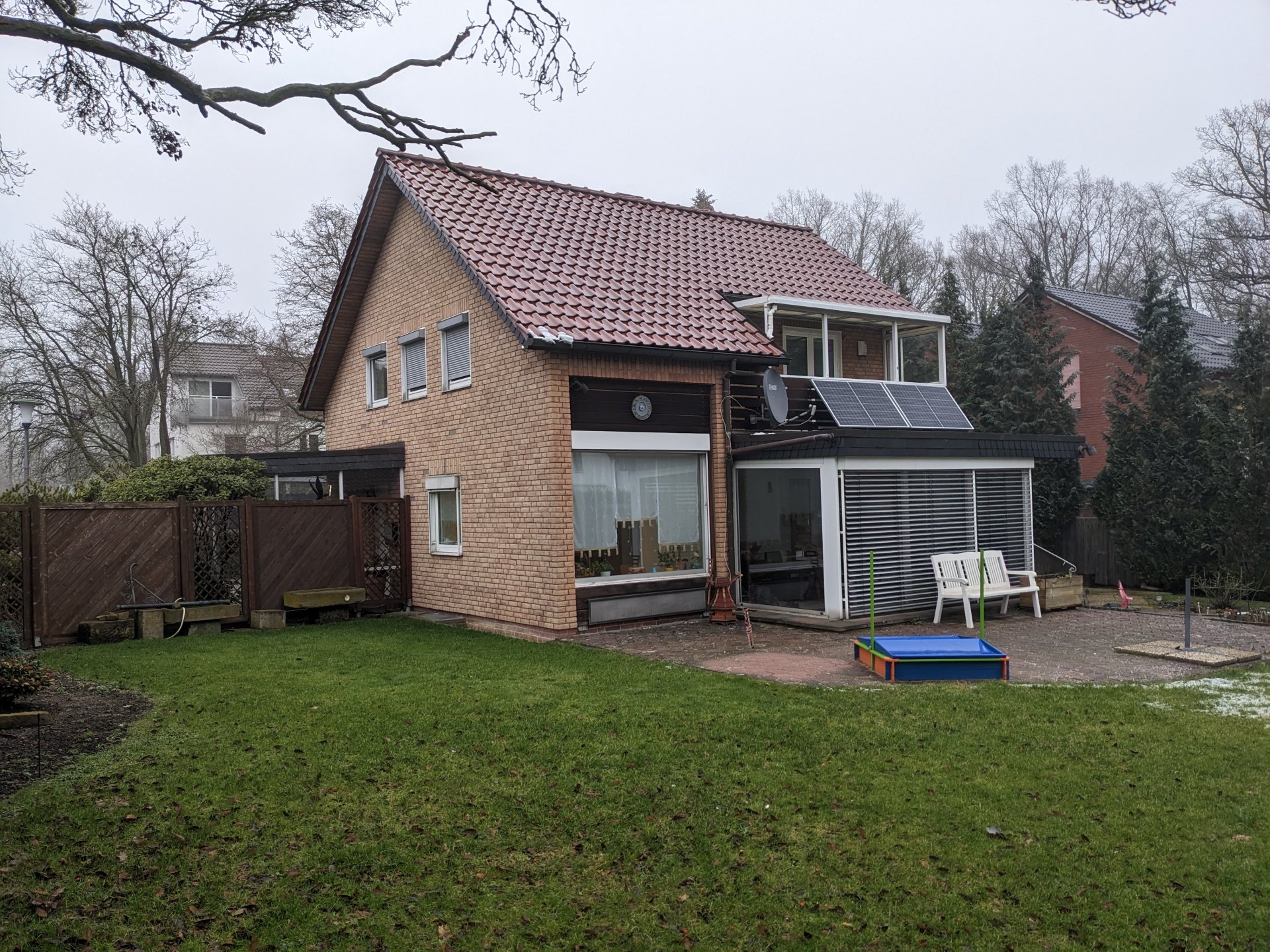 Vorher Garten